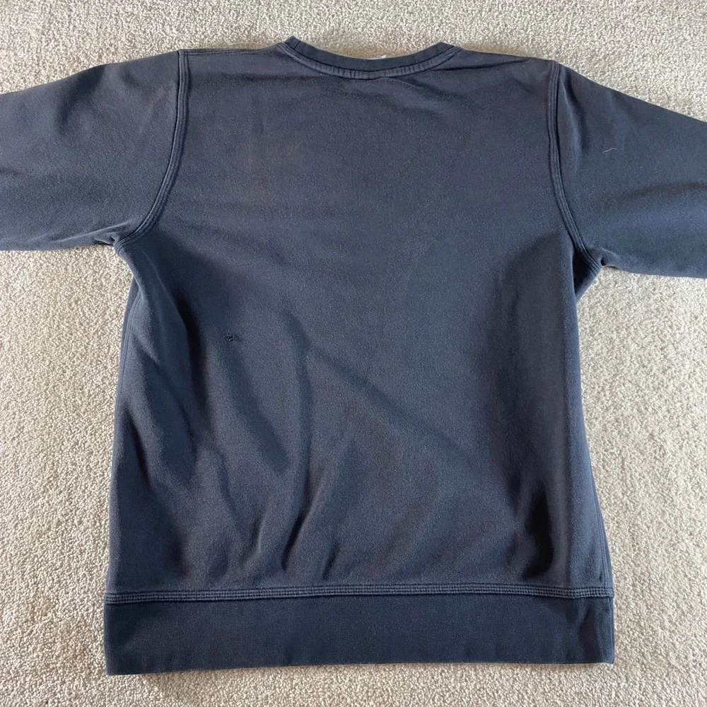 Nike Chicago Bulls Sweatshirt Mens Small Black Patriotic Graphic Crew Neck